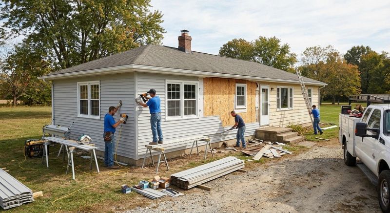 Damaged Siding Replacement in Stamford, CT