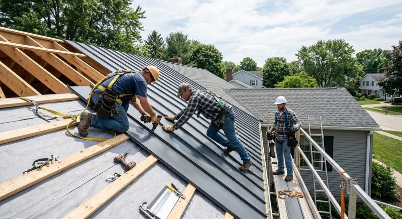 Aluminum Roof Installation in Alexandria, VA