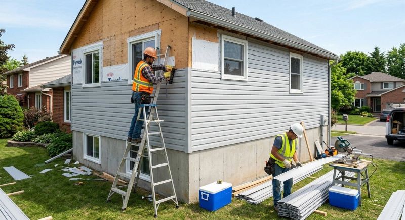 Building Siding Installation in Stamford, CT