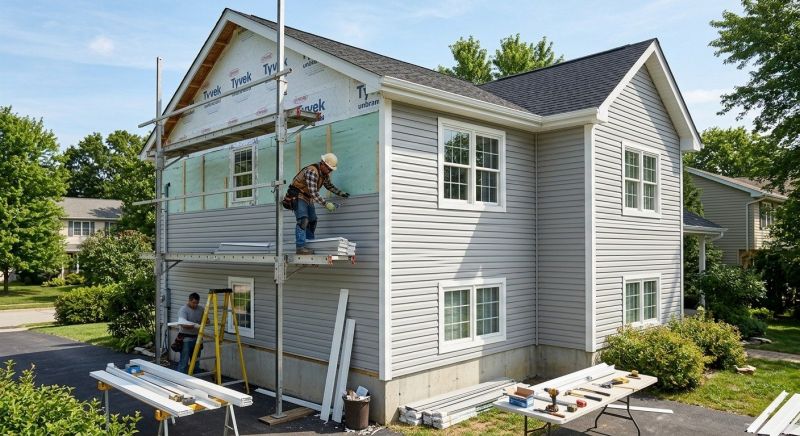 Damaged Siding Replacement in West Hartford, CT